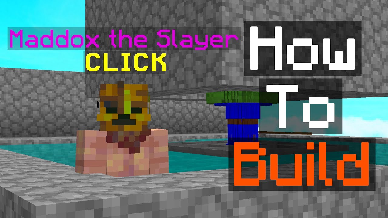 How To Build A Slayer Farm In Hypixel Skyblock Stranded!