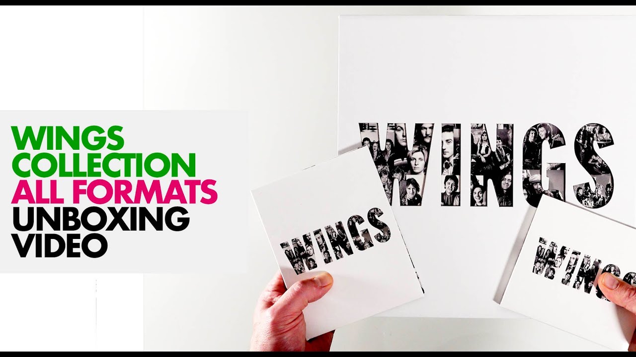 Paul McCartney and Wings / WINGS Collection - all format unboxing video