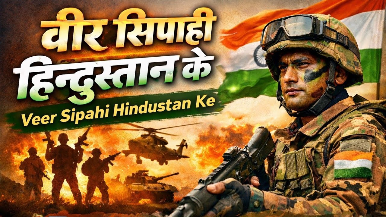 Veer Sipahi Hindustan Ke 🇮🇳 | Tribute to Indian Army | Deshbhakti Song 2026 | @CRanjanMusic
