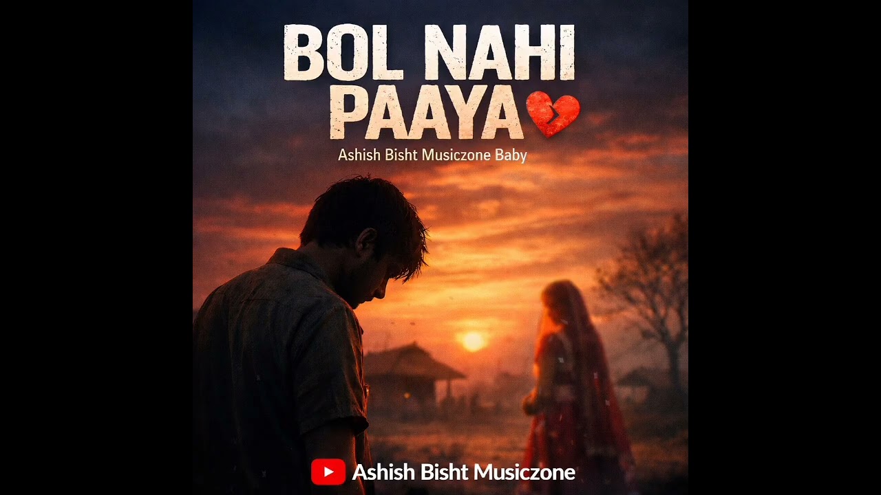  Bol Nahi Paaya (Official audio) | ashish bisht | Unsaid Love Story | Heart Touching Hip Hop Rap