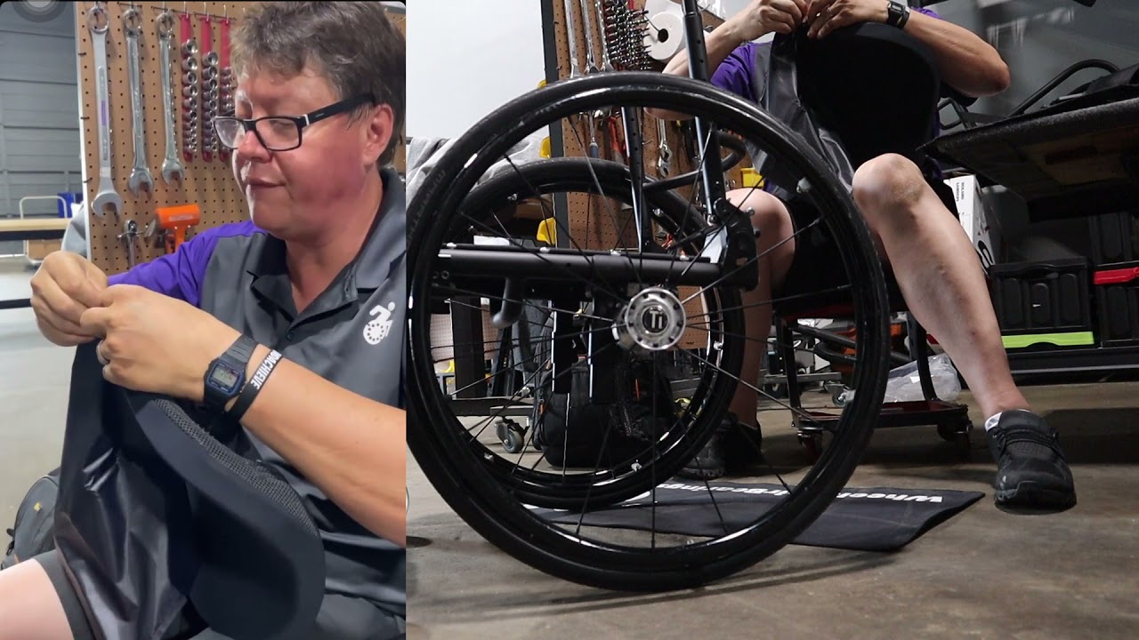 Installing a carbon fiber backrest | DISABILITY LAB