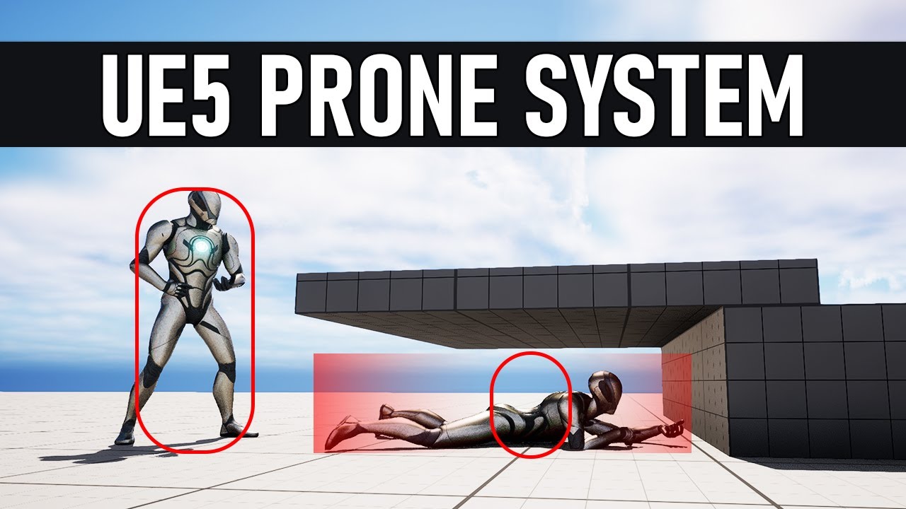 Unreal Engine 5 Prone System