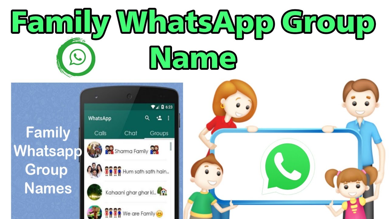 Whatsapp group name, Family WhatsApp group name, Group name Ideas,new group