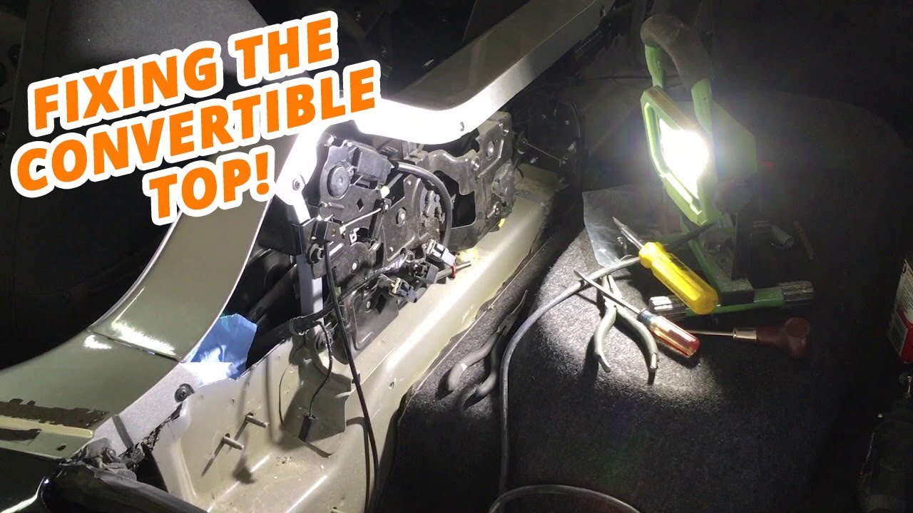 Making the Convertible Top Functional - Pontiac Solstice Rebuild Pt. 6