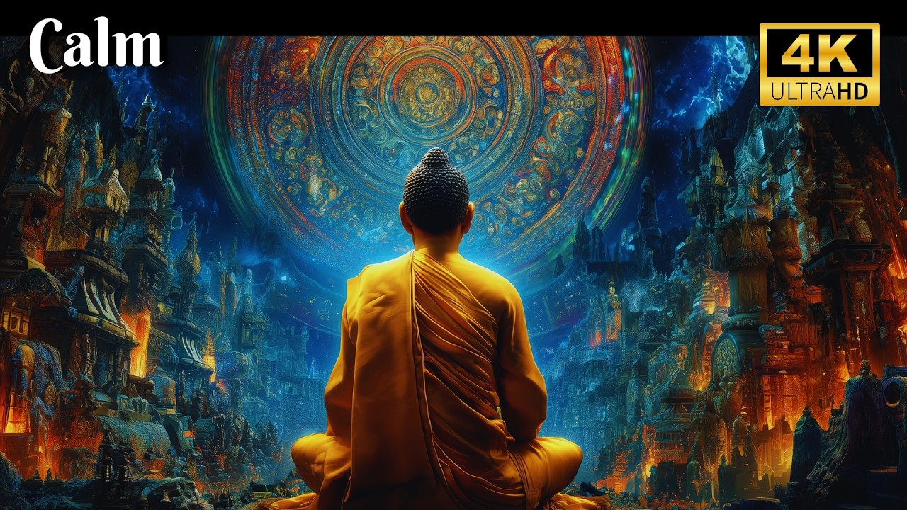 RELAXING HANDPAN MUSIC: Relieve Stress & Anxiety | Sleep, Focus & Meditate (3D Nature Sound) 4K