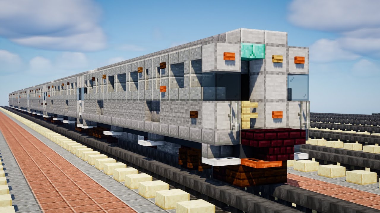 Minecraft Chicago CTA 2600 Series Train Tutorial