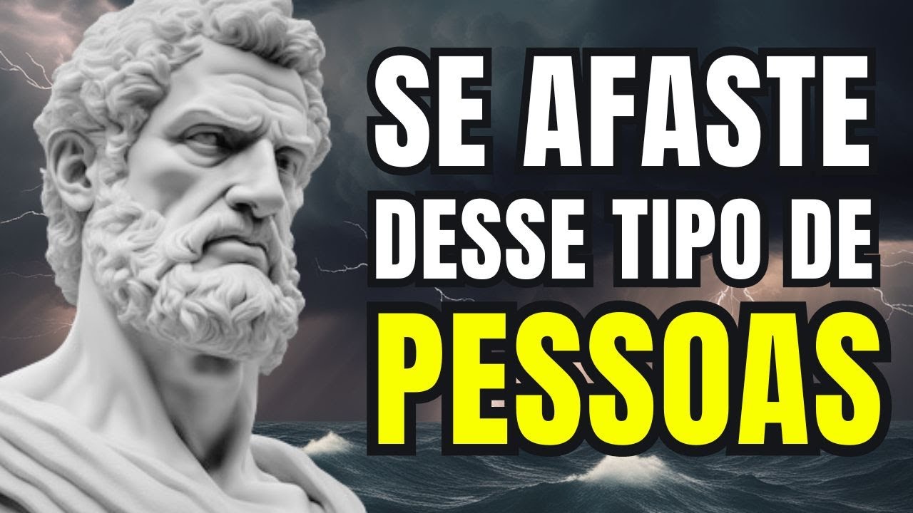 FIQUE LONGE DESSAS PESSOAS  SOBERBA O MAIS RAPIDO POSSIVEL / EPICTETO (Estoicismo)