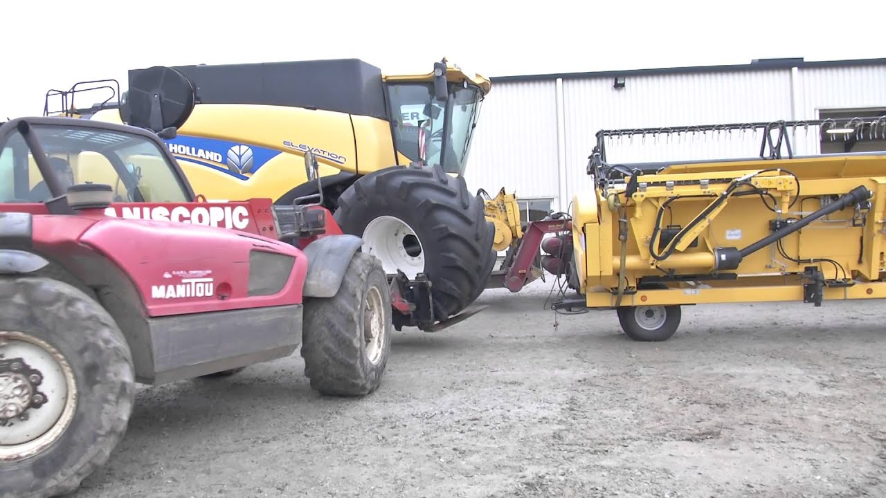 Translyre, transporteur de moissonneuses batteuses