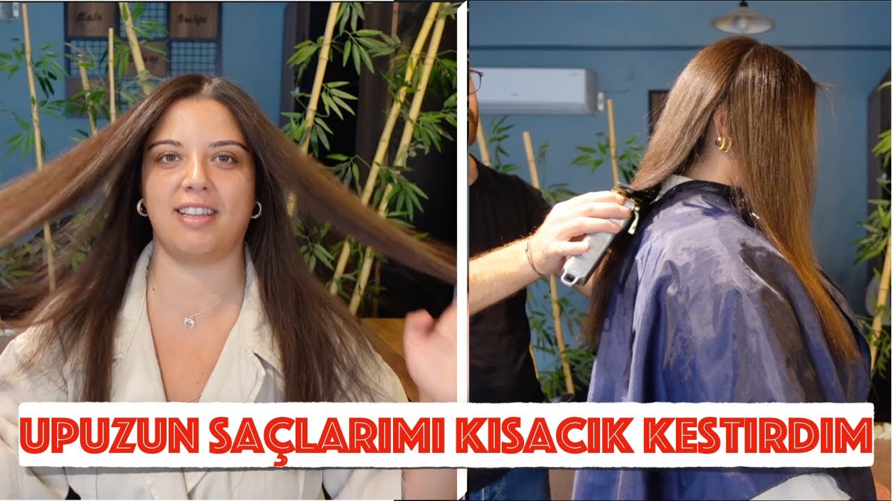 UPUZUN SAÇLARIMI KÜT KESTİRDİM 💇🏻‍♀️ YENİ SAÇLARIMA AİLEMİN TEPKİSİ 🤭 YAVRU KEDİ SAHİPLENDİM 😻