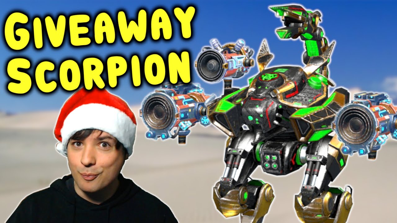 New SCORPION GIVEAWAY 200x - Meta Assassin War Robots Mk2 Gameplay WR