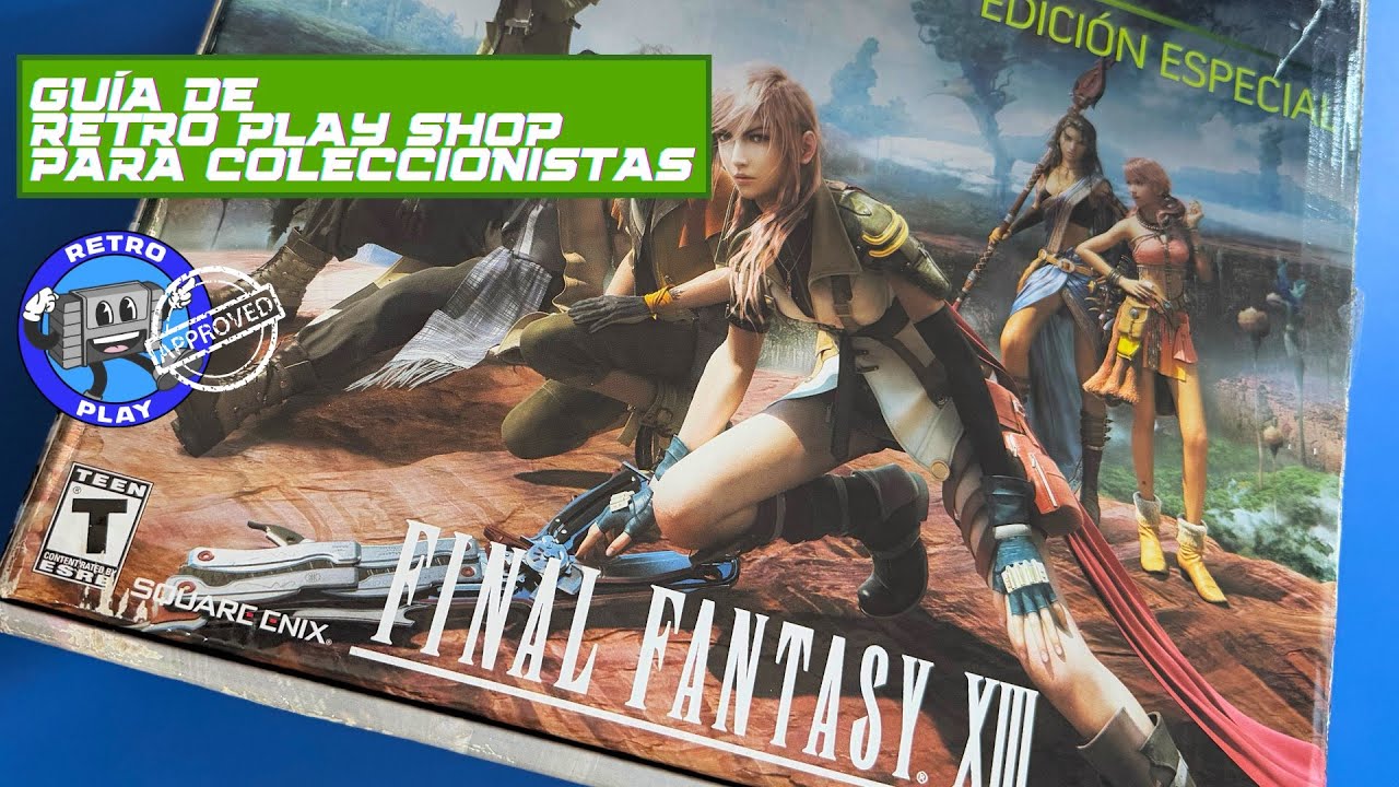 Guía de Retro Play Shop Para Coleccionistas: Xbox 360 Edición Especial Final Fantasy XIII - Unboxing