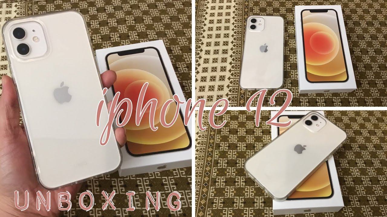 2021 iPhone 12 White (aesthetic) Unboxing + Accessories + Sample Photos and Videos | Daizy Bagon