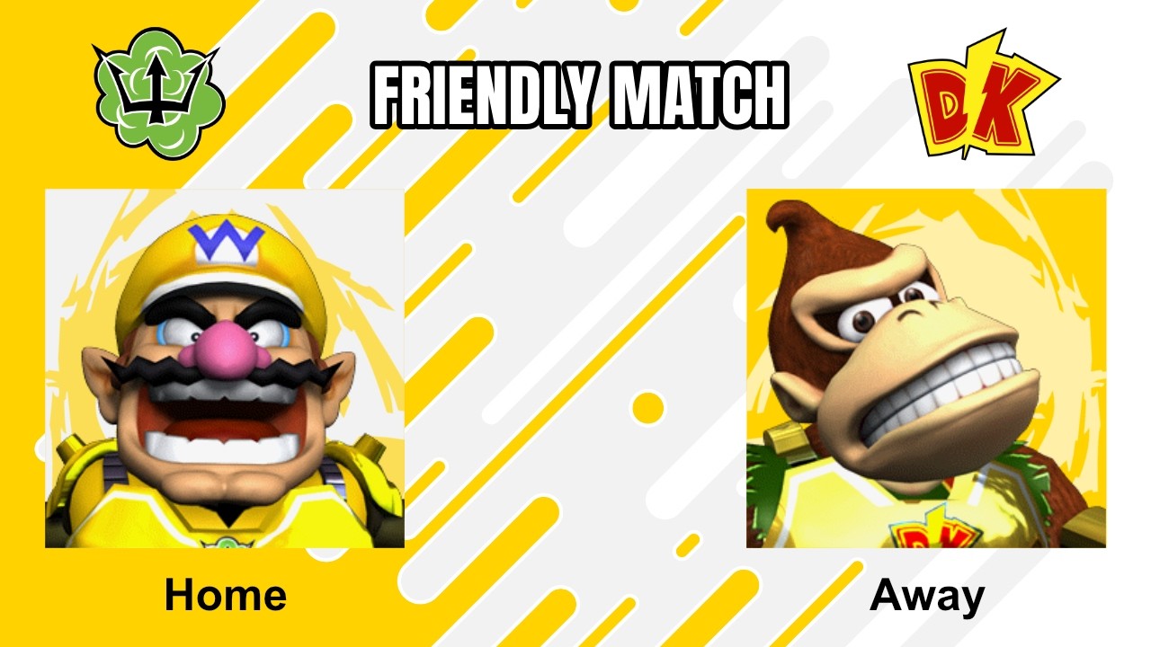 Friendly Match - Wario vs. Donkey Kong