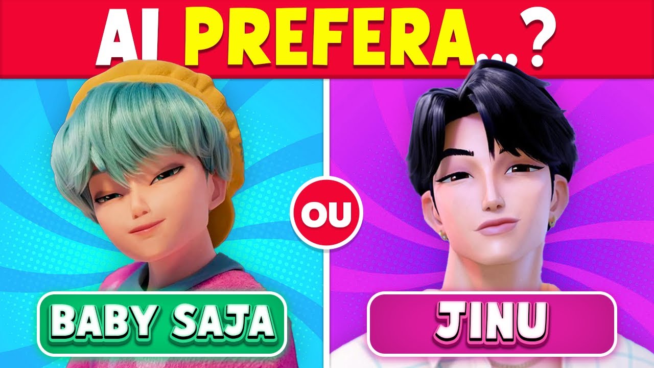 Ai Prefera...? Ediția Kpop Demon Hunters 🎵🔥😈