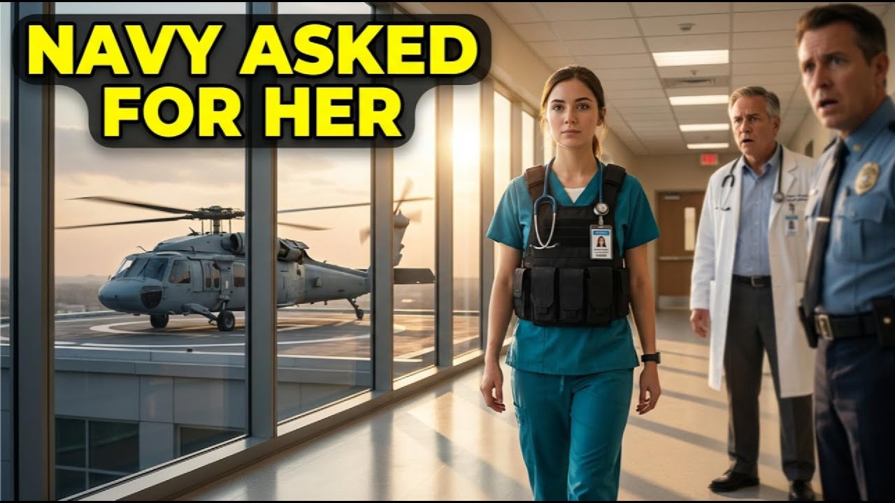 The Quiet New Nurse Everyone Ignored—Until a Navy Helicopter Came for Their SEAL Combat Pro