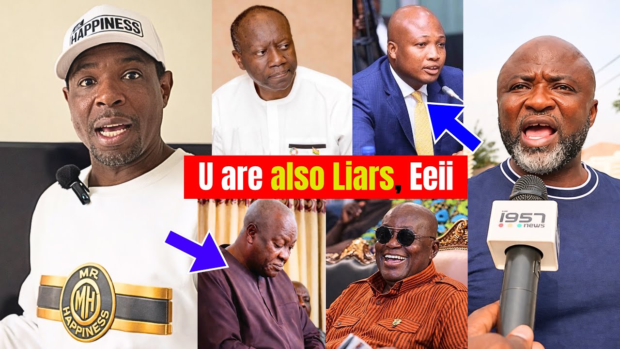 Herh, NDC! So you lied to us😡 Kofi Gaps, Paddlemore & TikTokers blàst John Mahama, Ablakwa & Forson 
