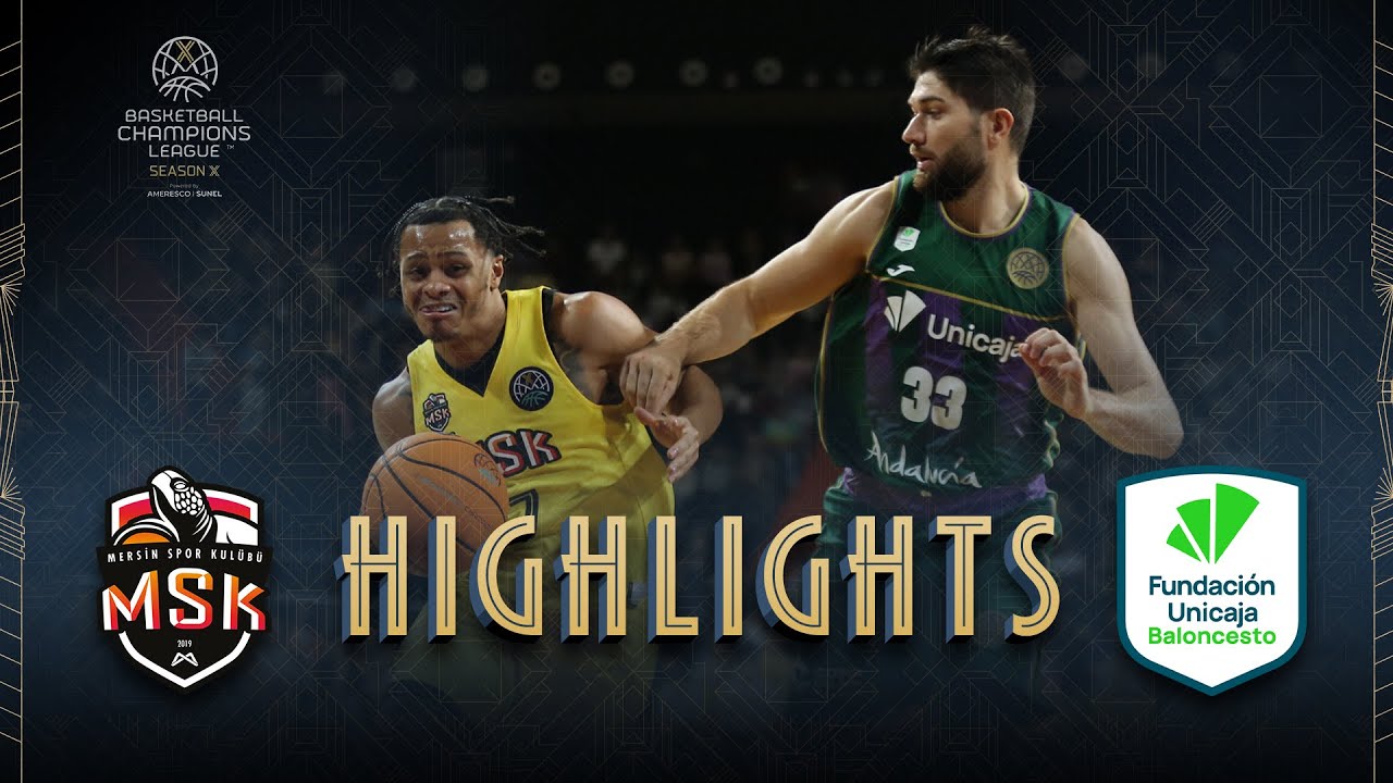 Mersin Sports Club v Unicaja | Highlights | #BasketballCL 2025-26