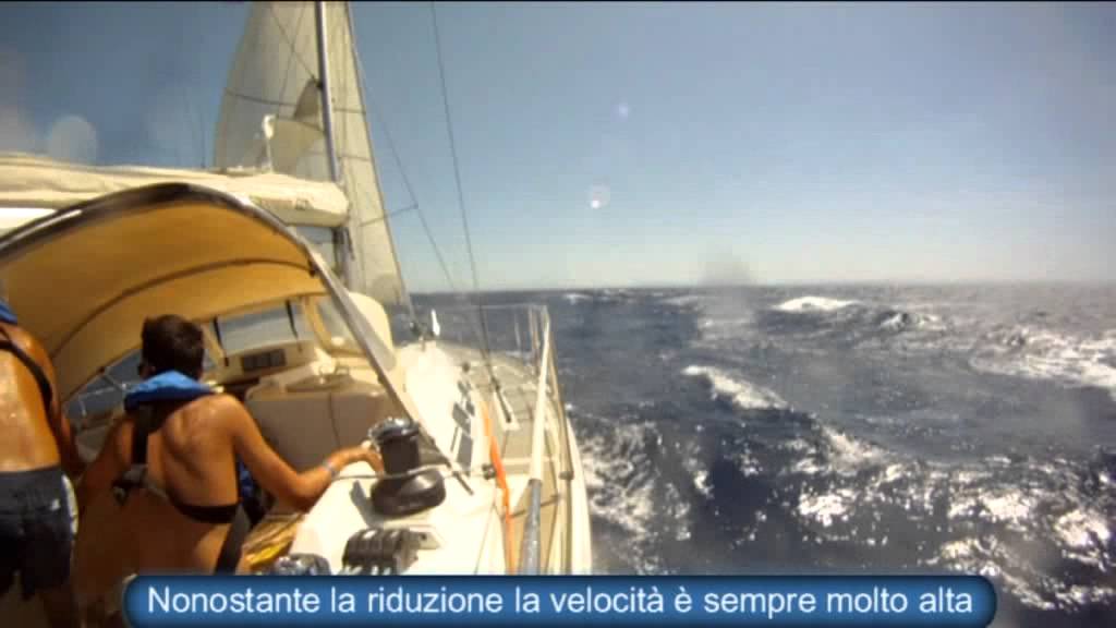 A vela nelle Bocche di Bonifacio con Forza 7 [GoPro Hero]
