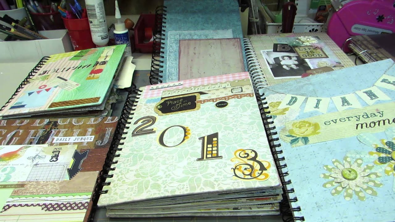 My homemade smash books- an introduction, and what I use