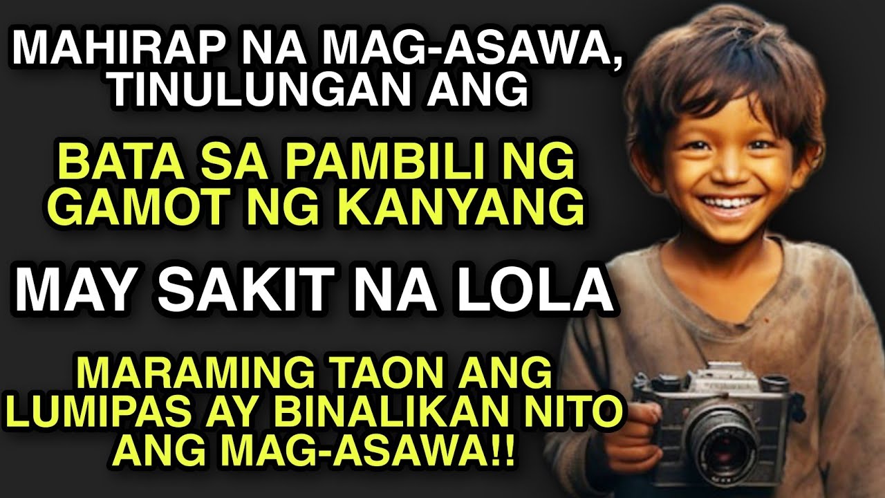 HALOS MATUMBA ANG MAG-ASAWA NG BALIKAN SILA NG BATA NA DATI NILANG NATULUNGAN!!