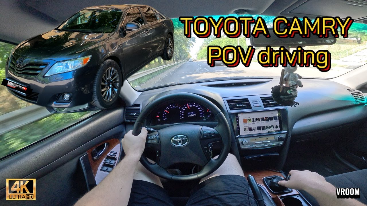 Toyota Camry 2.4 // MANUAL CAMRY // 2011 - POV test-drive