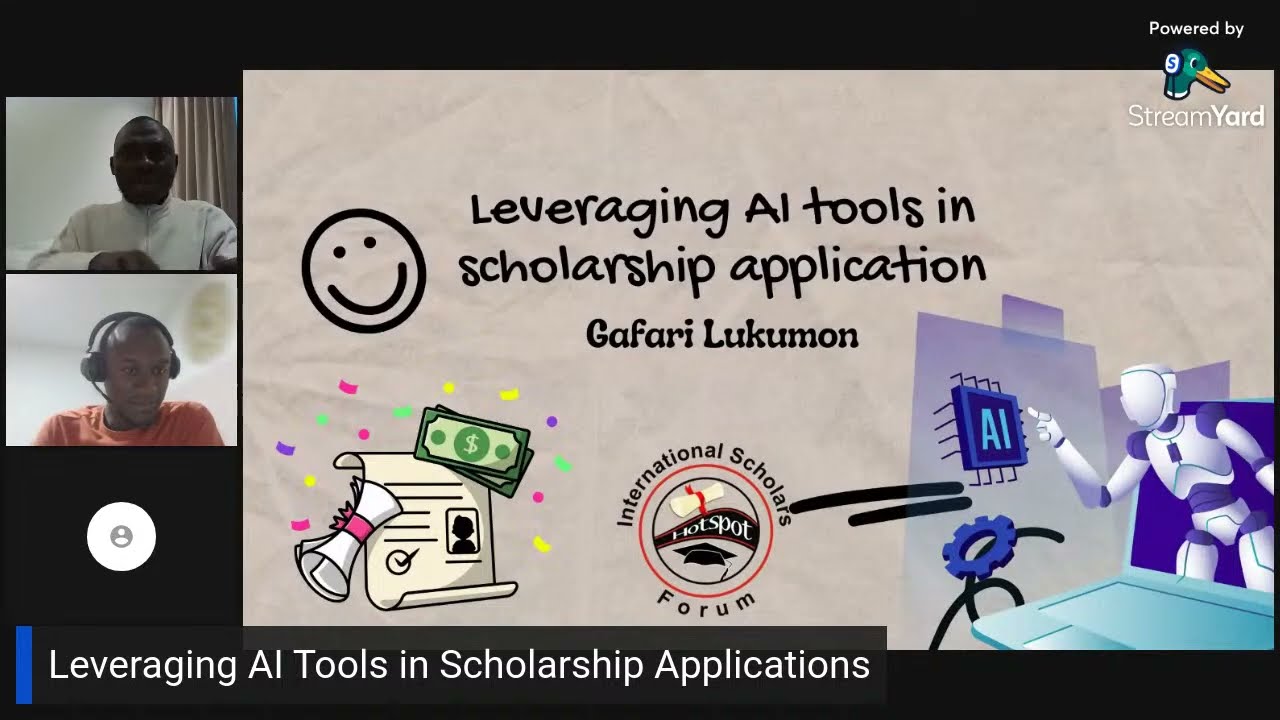 Leveraging AI Tools in Scholarship Applications
