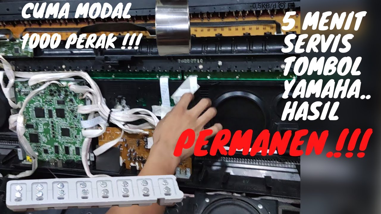 Servis Tombol keyboard macet keras dan tidak berfungsi | Rahasia teknisi dibongkar || 0852 9688 7578