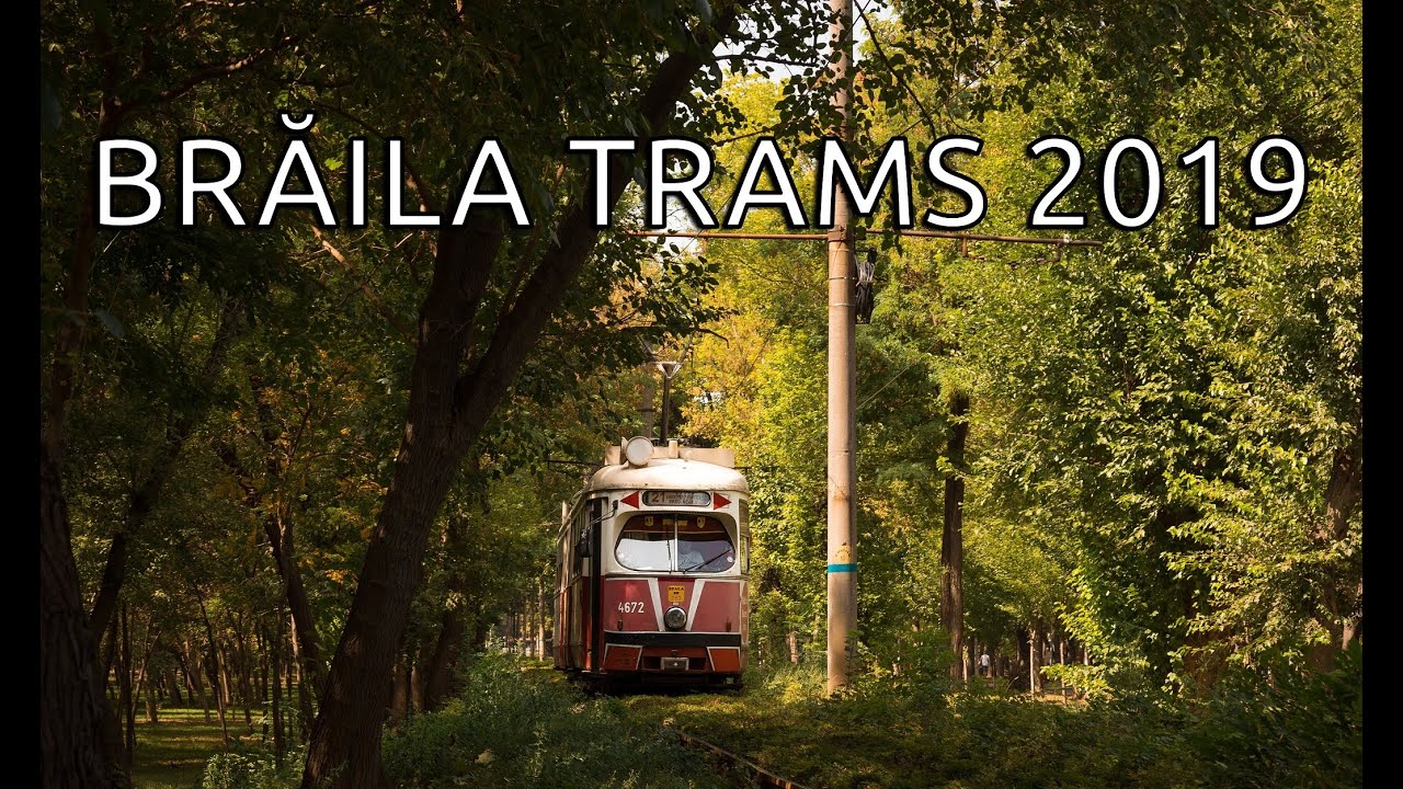 Trams/Tramvaie/Straßenbahn in Braila 2019
