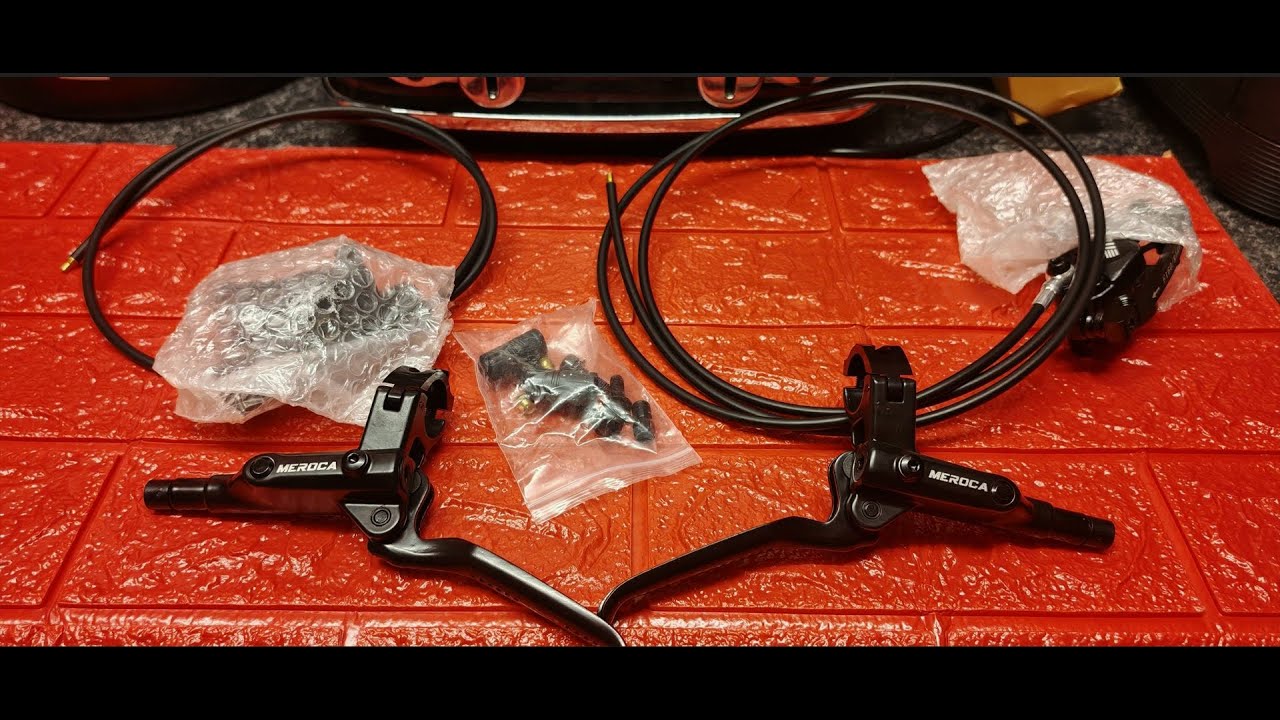 ALIEXPRESS CHINA MEROCA 4-ПОРШНЕВЫЕ ТОРМОЗА ДЛЯ ВЕЛОСИПЕДА🚲ПОЛНЫЙ КОМПЛЕКТ ДЛЯ УДИВИТЕЛЬНОГО ТОРМ...