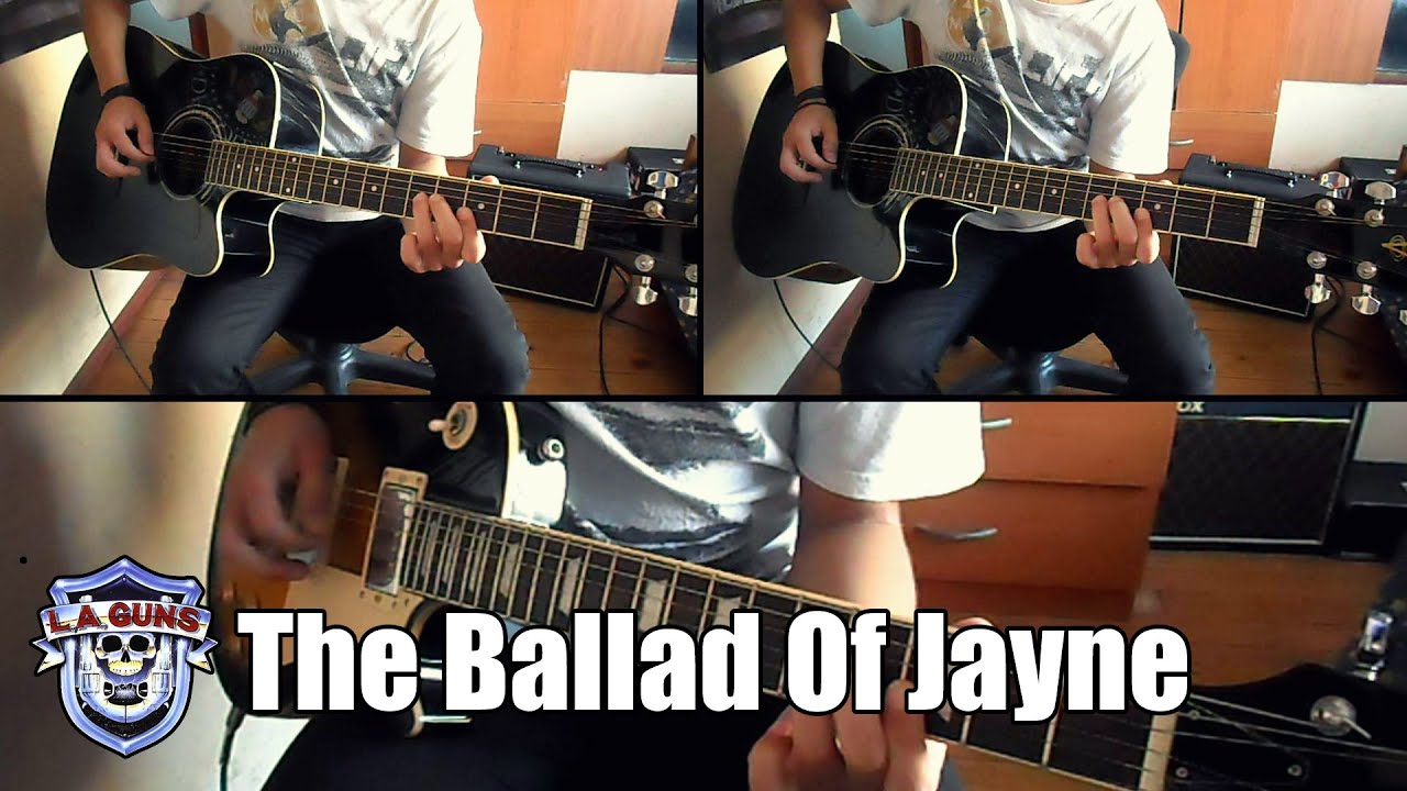 L.A. Guns - The Ballad of Jayne Instrumental (Full cover)