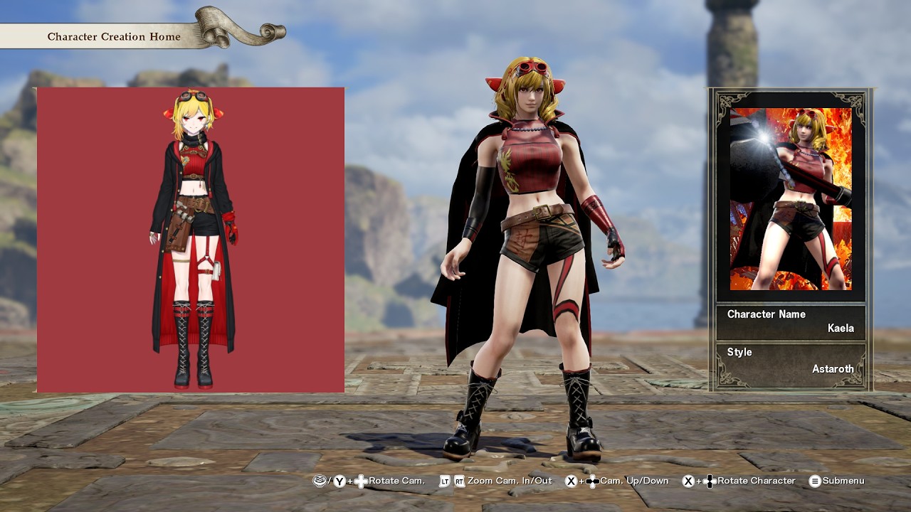 SoulCalibur 6; Kaela Kovalskia (Red Barong), Hololive custom character video guide by Zeno XC