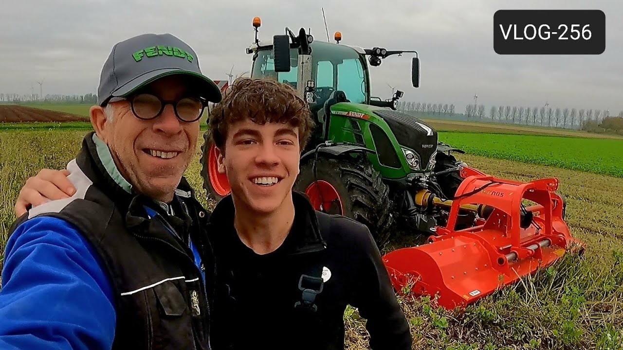FARMVLOG #256 wintertarwe opkomst, kilogram suiker van 1 hectare ?