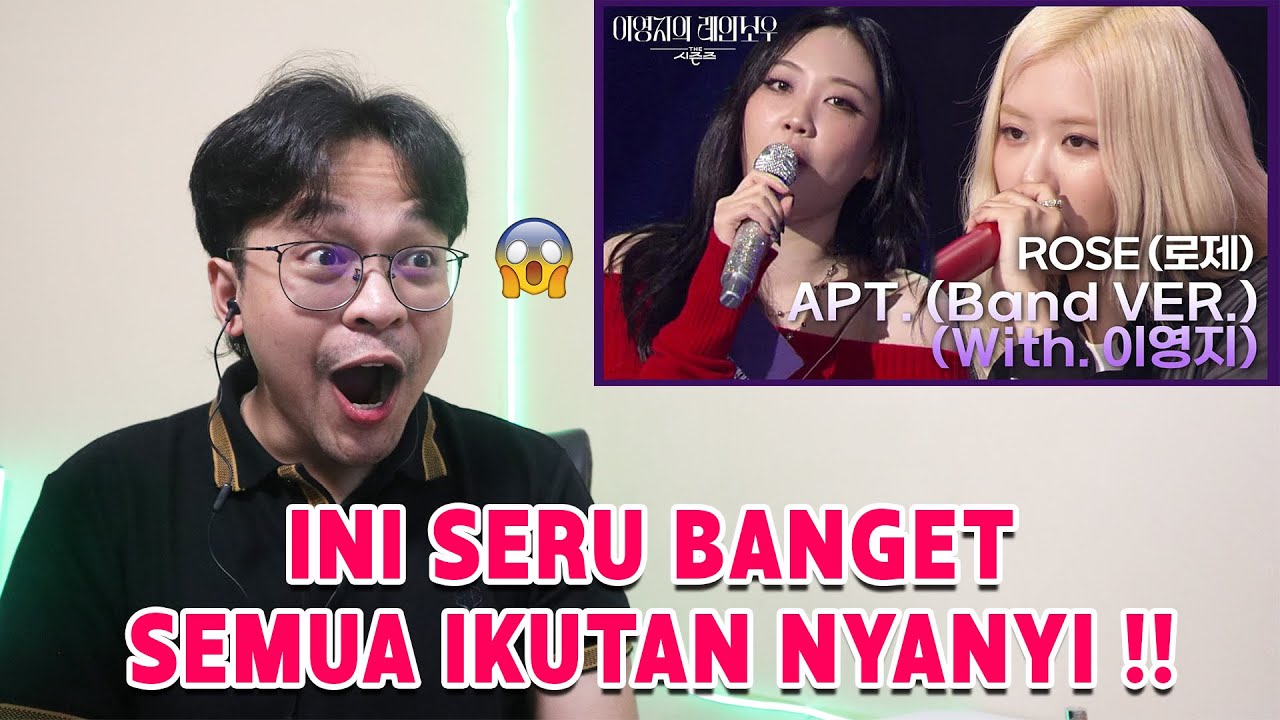 ROSÉ - 'APT (ft Lee Young Ji) & Number One Girl' KBS KPOP REACTION!!