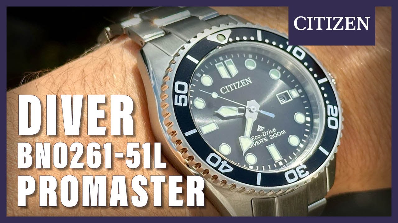 Unboxing The New Citizen Promaster Diver BN0261-51E