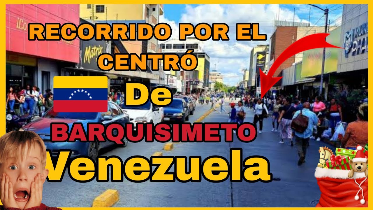 RECORRIDO por EL CENTRO de BARQUISIMETO VENEZUELA 🇻🇪 en NAVIDAD 😱 2025