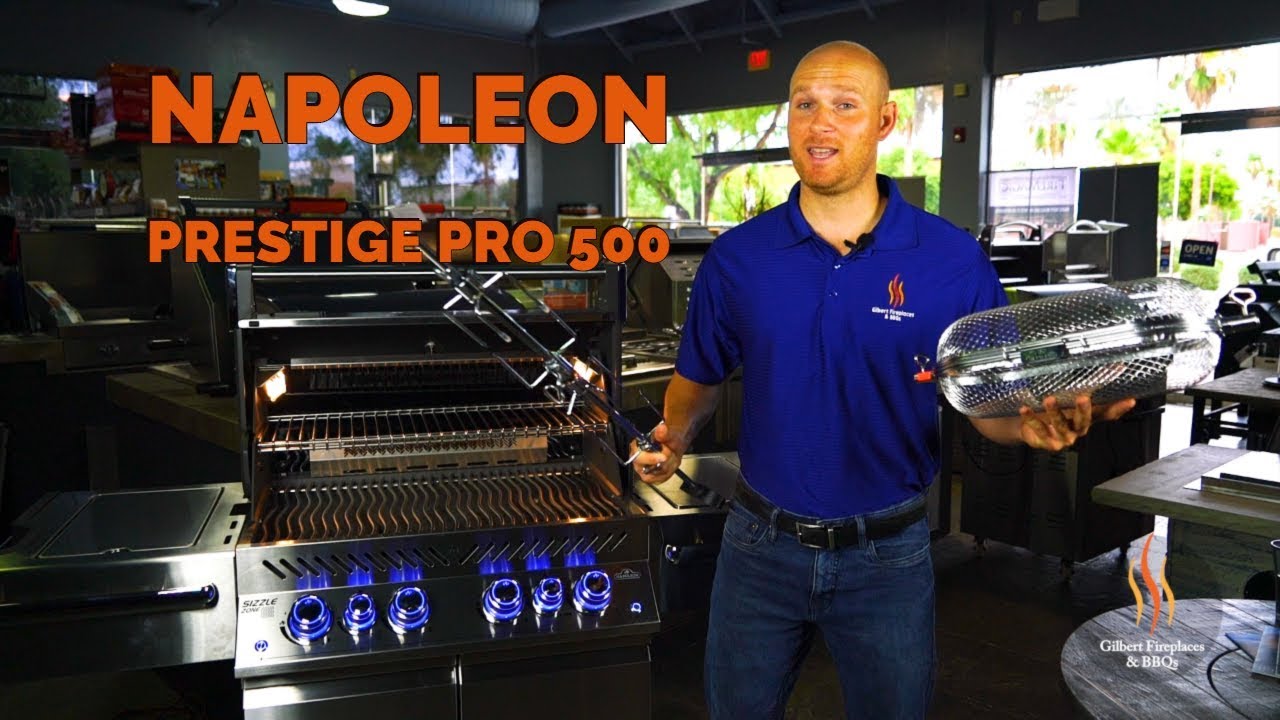 Napoleon Prestige Pro 500 tutorial - Customize your grill!