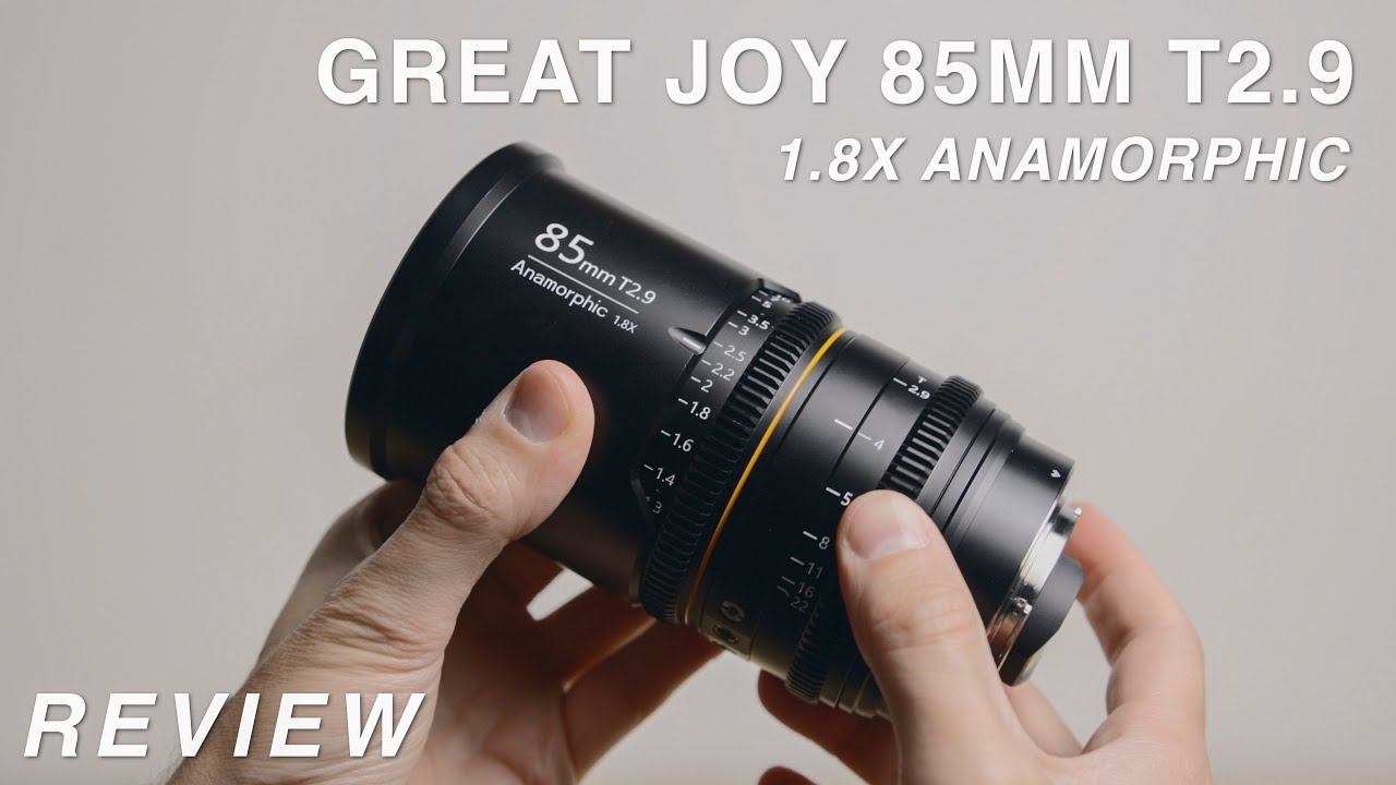 GREAT JOY 85MM T2.9 | REVIEW | Tight 1.8x Anamorphic Lens ( BMPCC 6K & Pro user )