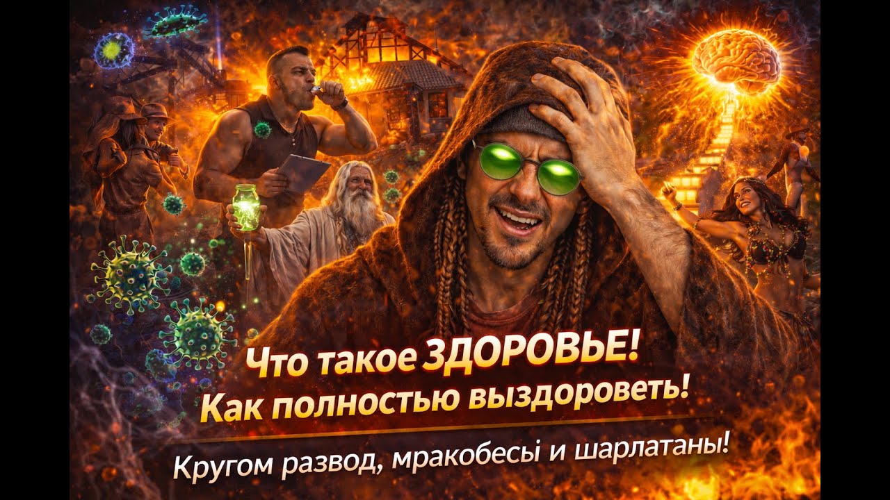 Что такое здоровье! Как полностью выздороветь! Кругом развод, мракобесы и шарлатаны! 