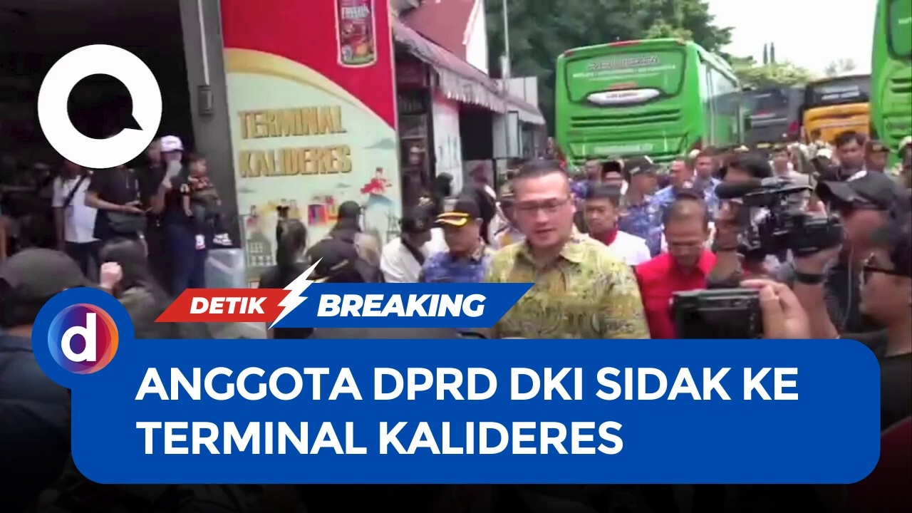 Puncak Mudik Lebaran, Anggota DPRD DKI Sidak ke Terminal Kalideres