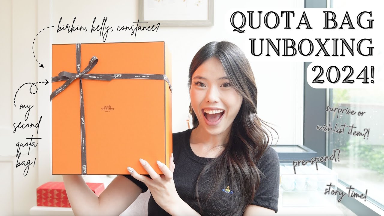 РАСПАКОВЫВАЮ ВТОРУЮ СУМКУ КВОТЫ!! 🧡🐴 Первый квотербек 2024 года, очки мечты, Hermes Birkin, Kelly...