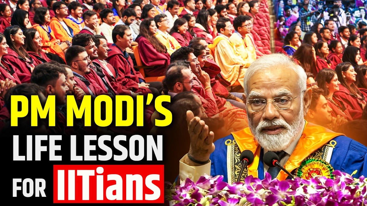 PM Modi&rsquo;s Message to IIT Delhi Grads | Embrace Change, Keep Learning & Turn Challenges Into Chances