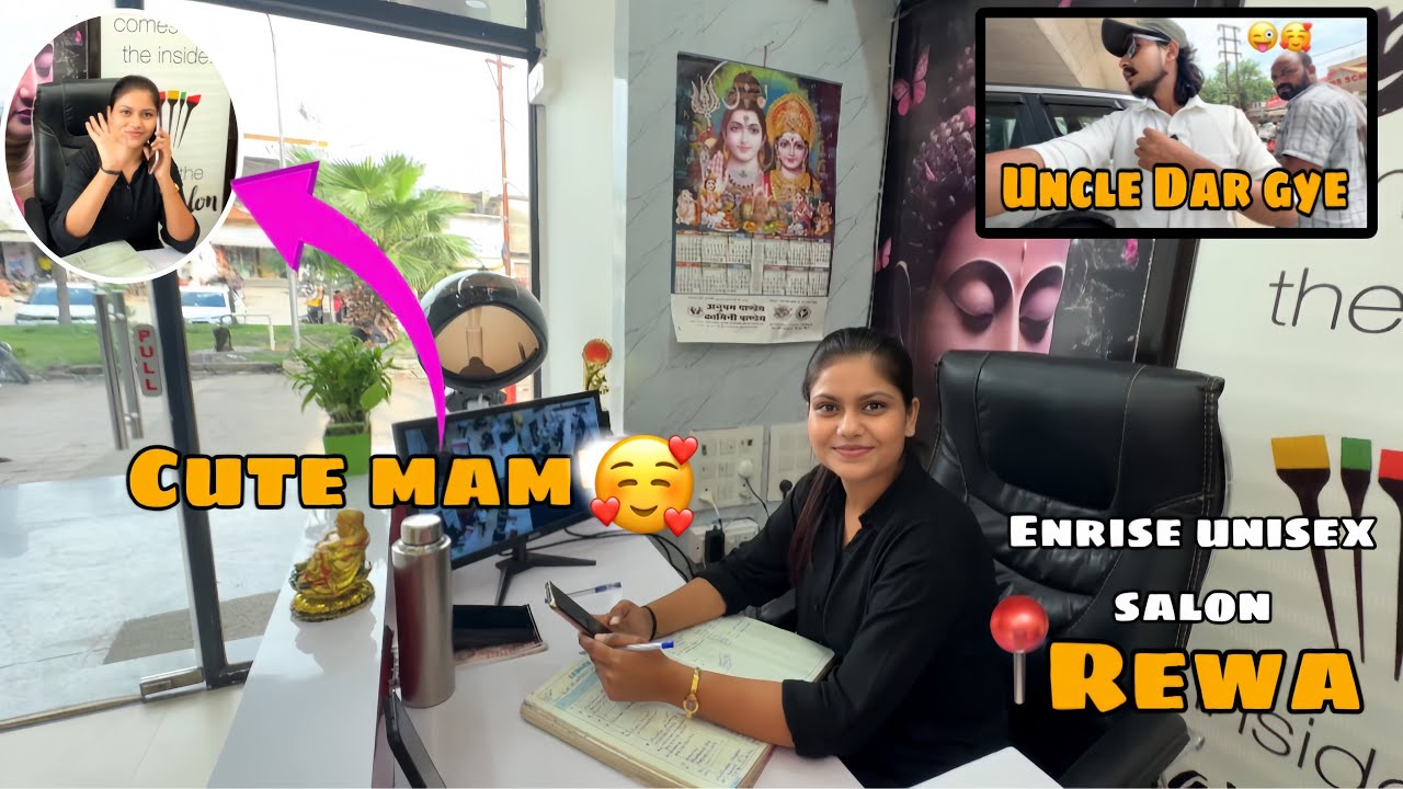 !! Cute Mam Ne Kiya  Haircut 😀!! Our uncle Dar gye 😱😂#newvlogs #publicplaces #publicreaction #viral 