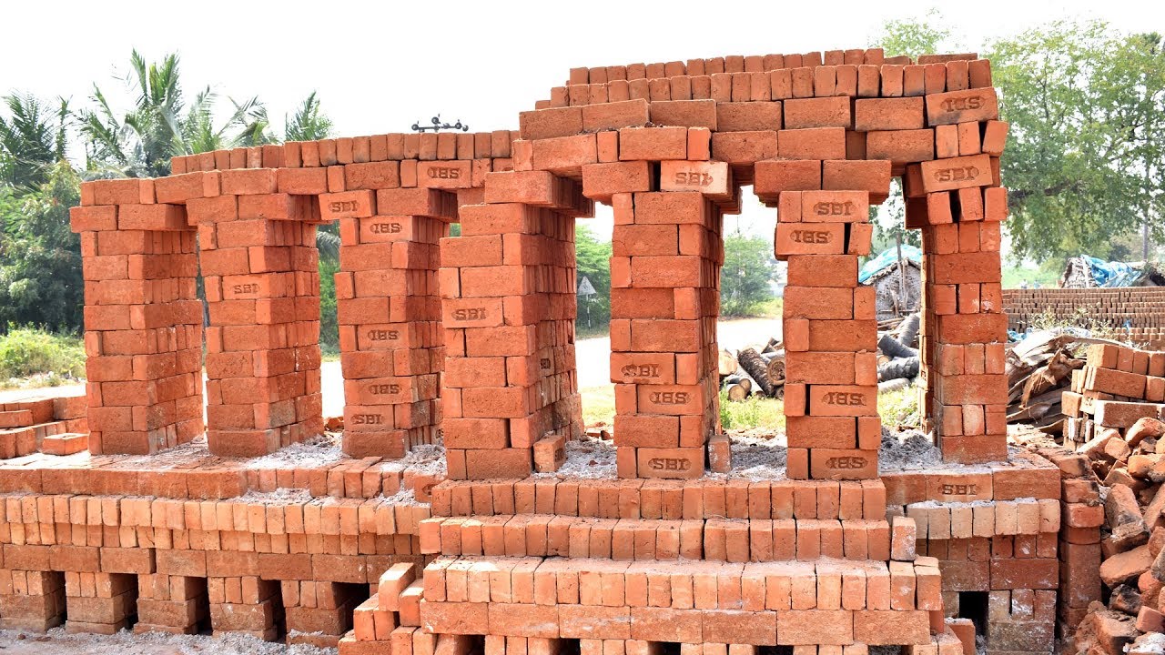 Red Brick Making Without Machine Hand Made Process in India | Part 1 | Bee Tech