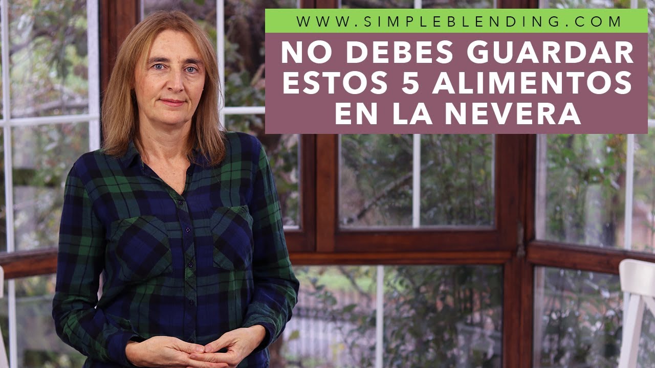 5 ALIMENTOS QUE NO DEBES GUARDAR EN LA NEVERA | Alimentos que no se deben conservar en frío