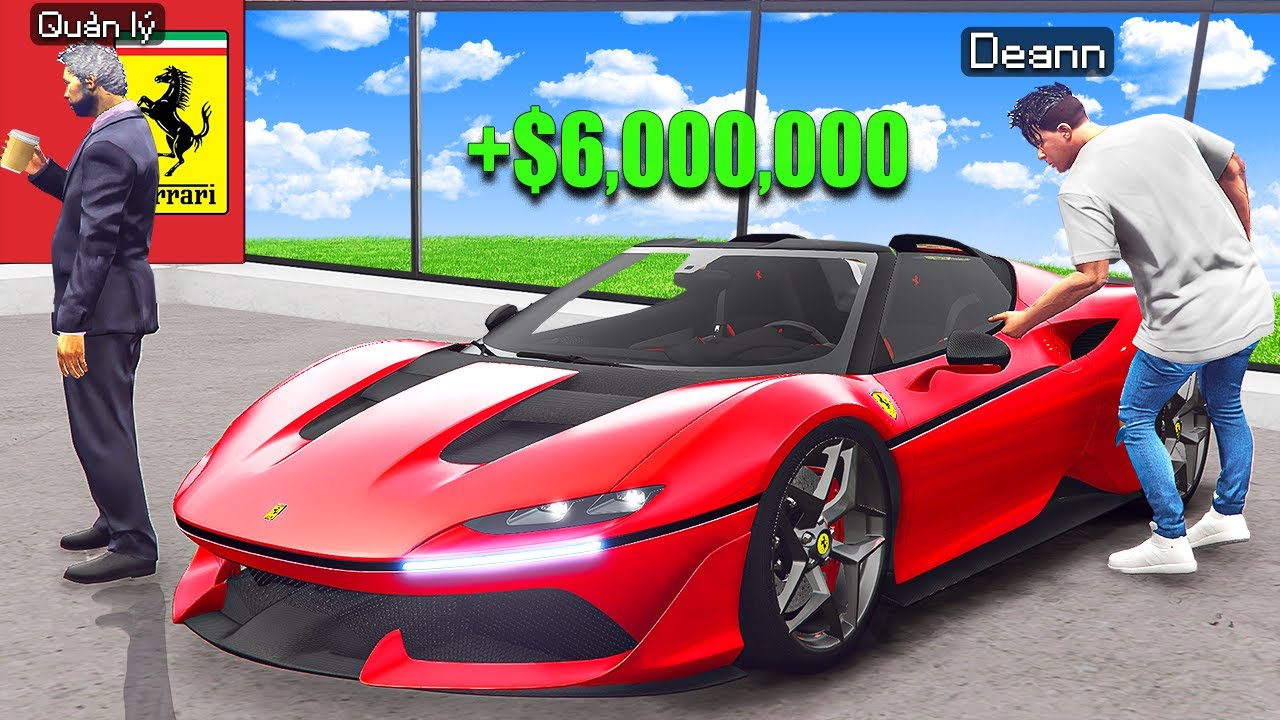 TRỘM MỌI FERRARI Từ ĐẠI L&Yacute; Trong GTA 5!