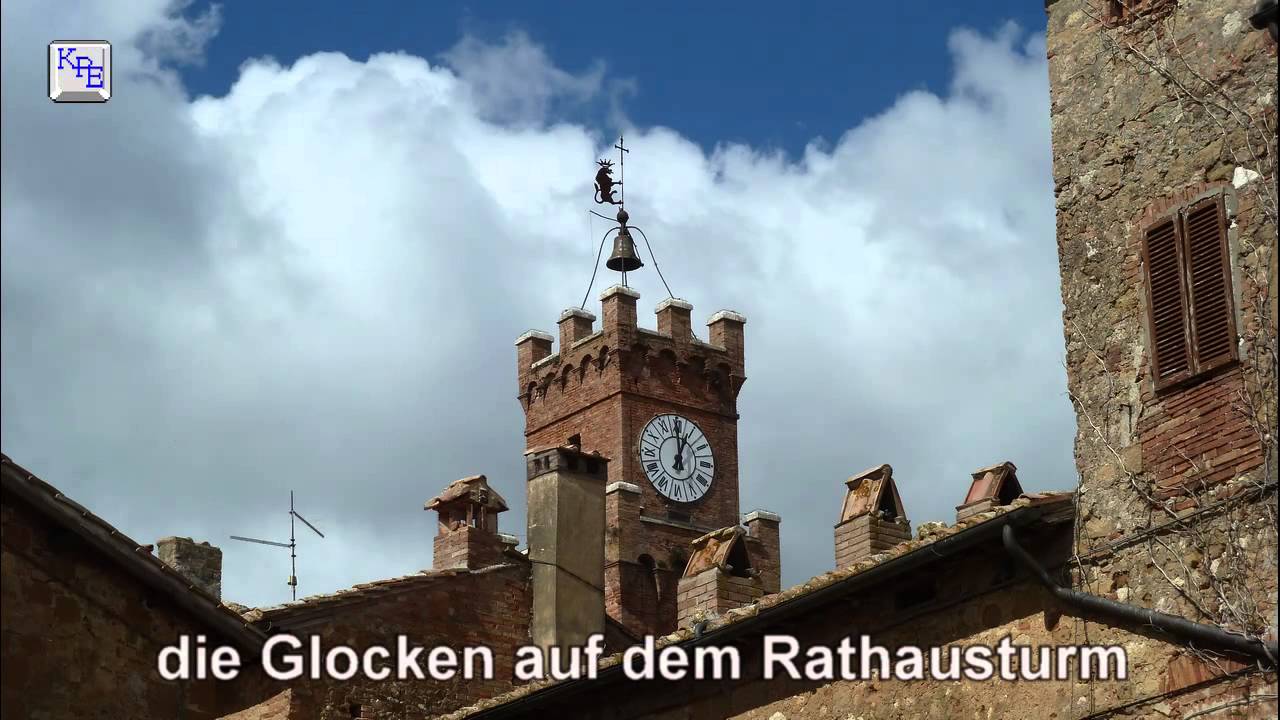 ITALIEN - Pienza in der Toskana, Stadtspaziergang