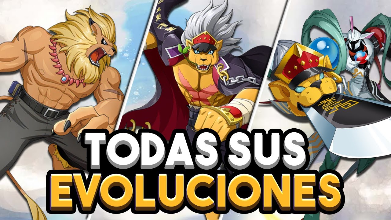 TODAS las Evoluciones de LEOMON