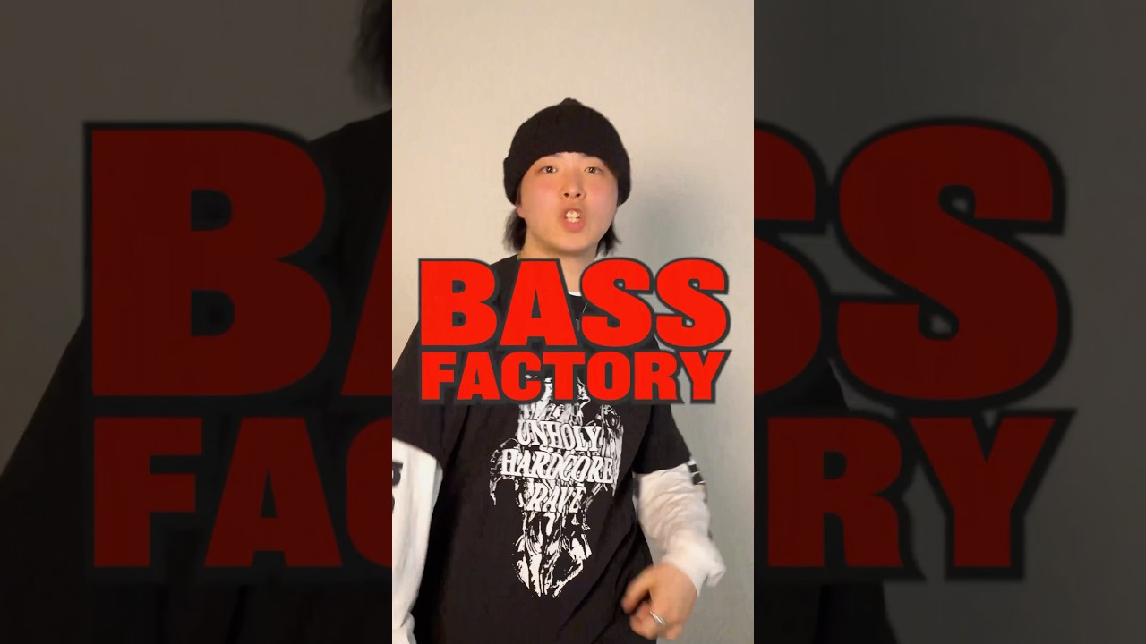 HUMAN FRENCHCORE &ldquo;BASS FACTORY&rdquo; / #kaji #beatbox #frenchcore #hardcore #hardstyle #rawstyle