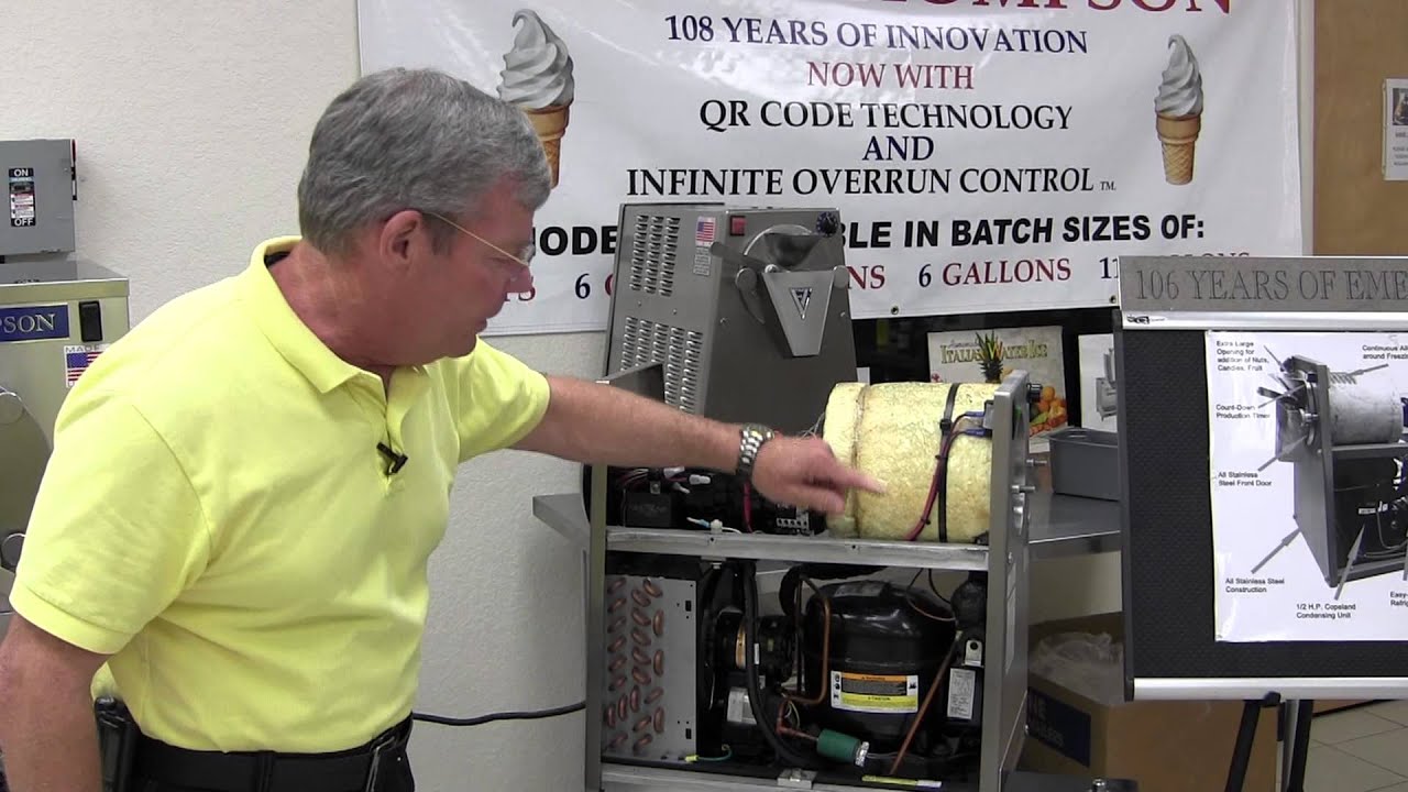 Inside the Emery Thompson CB-200 3-Quart Batch Freezer