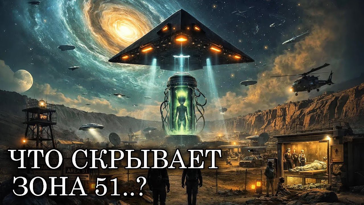 Почему ЗОНА 51 до сих пор ЗАСЕКРЕЧЕНА? | История Для Сна